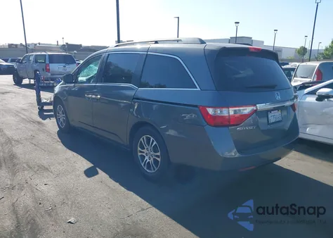 2012 Honda Odyssey Ex из США, поврежденный, VIN 5FNRL5H42CB032148